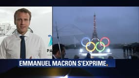 Emmanuel Macron salue l'attribution des J.O. 2024 à Paris