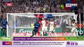 Un supporter de l'Olympique Lyonnais bientôt jugé pour avoir effectué un salut nazi 