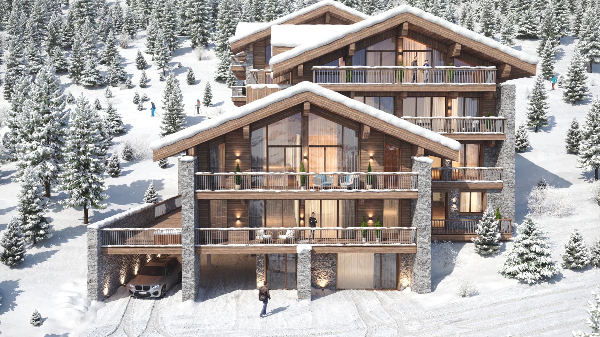 Ce programme immobilier neuf situé à Val d'Isère est proposé par Athena Advisers au pied des pistes pour un budget qui grimpe à 9,35 millions d'euros pour un appartement de 6 chambres de 286m² avec une piscine intérieure privative. Ce programme immobilier neuf situé à Val d'Isère est proposé par Athena Advisers au pied des pistes pour un budget qui grimpe à 9,35 millions d'euros pour un appartement de 6 chambres de 286m² avec une piscine intérieure privative.
