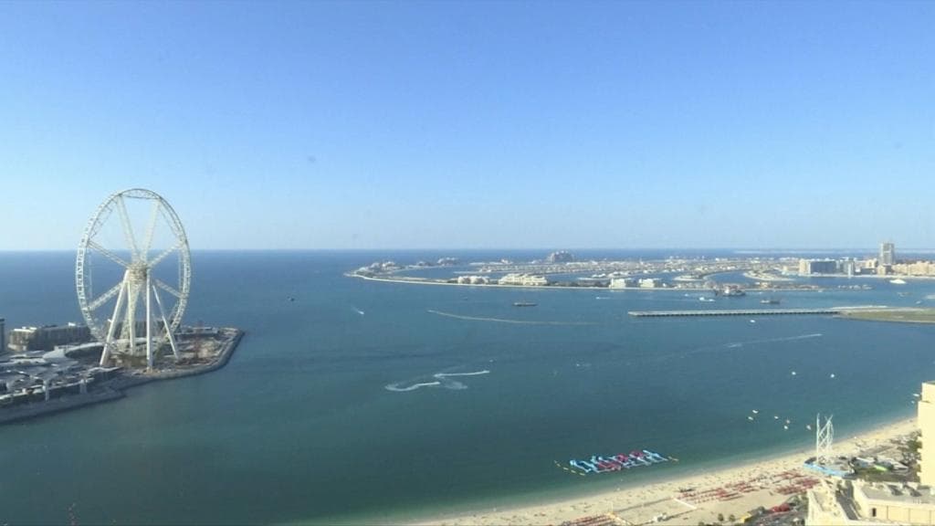 A Dubaï, Cette Tyrolienne Est La Plus Rapide Du Monde En Ville