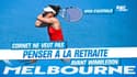 Open d'Australie : Cornet se donne "au moins" jusqu'à Wimbledon avant de penser à la retraite