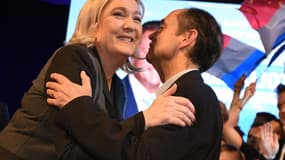 Marine Le Pen et robert Ménard 
