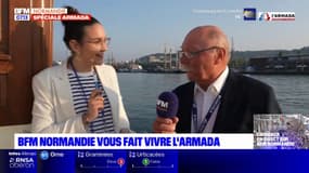  "La magie, c'est la venue des bateaux": Bernard, bénévole à l'Armada depuis sa création