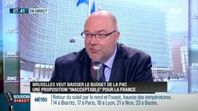"On vient ponctionner de l'argent directement dans la poche des agriculteurs. C'est une ponction aveugle, drastique, massive et nous ne sommes pas d'accord"