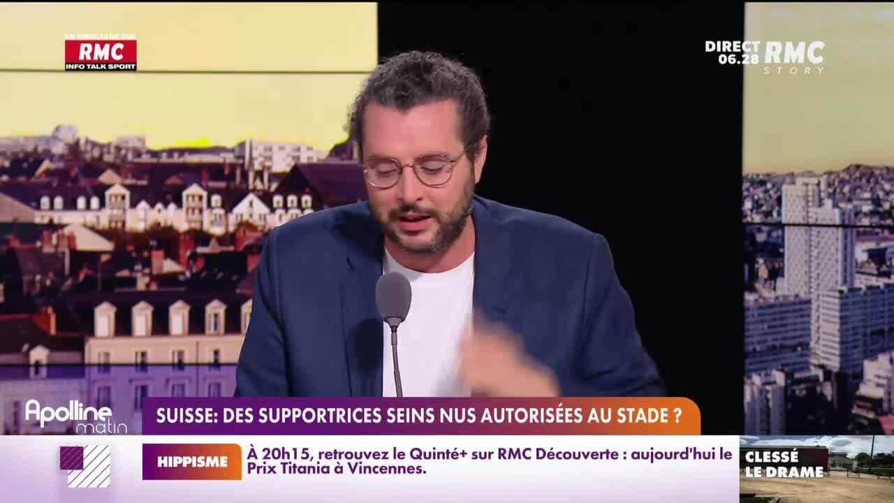 Les histoires de Charles Magnien : Des supportrices seins nus autorisées au  stade en Suisse ? - 10/06