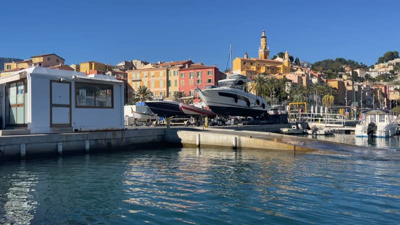 Le port de Menton