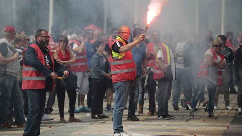 Un précédent mouvement de grève à la Compagnie Industrielle Maritime du Havre