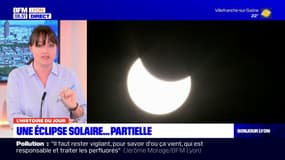 L'histoire du jour: une éclipse solaire partiellement visible à Lyon ce mardi
