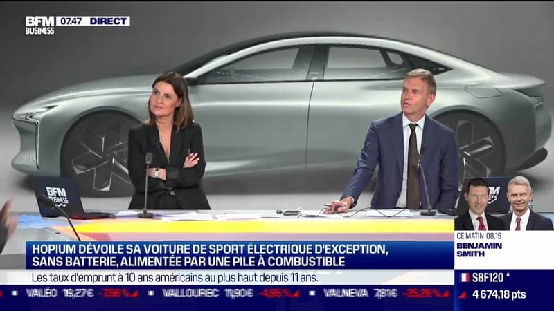 Olivier Lombard (Hopium) : Hopium dévoile sa voiture de sport électrique d'exception - 14/06