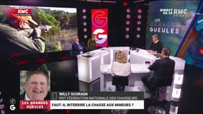 Willy Schraen dans les "Grandes Gueules"