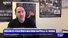 Alain Barberis (Alliance Rhône): "Cette escalade de violence, ça c'est une réalité et les policiers sont à bout"