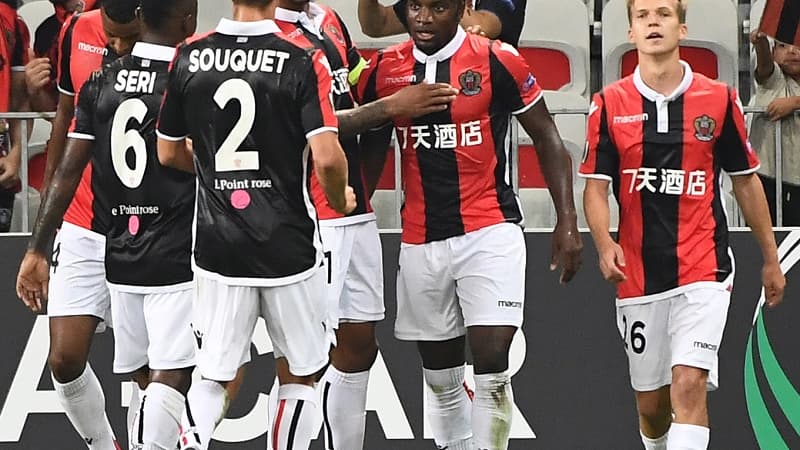 Les joueurs de Nice