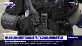 Un jeune lyonnais a fait condamner l'État après avoir été victime d'un tir de LBD