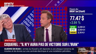 "Il aurait fallu bloquer les prix" du carburant au niveau des raffineurs, selon Éric Coquerel (LFI)