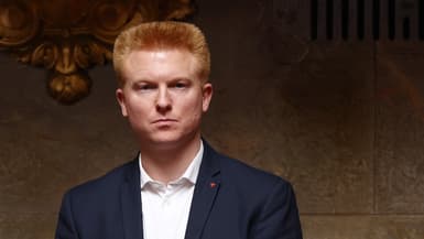 Le député insoumis Adrien Quatennens le 11 avril 2023 