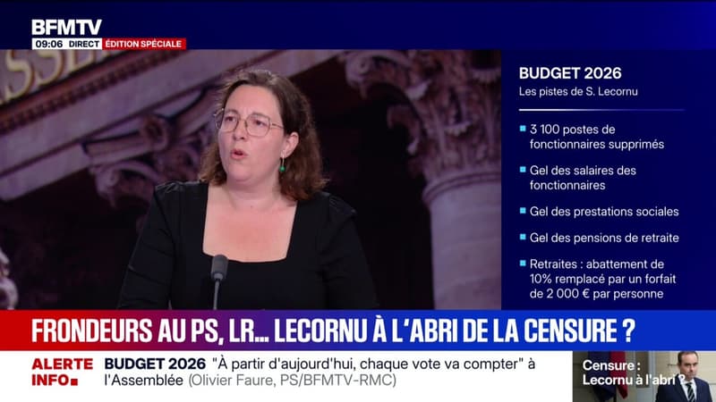 Motion de censure: Sur la justice fiscale, on avait besoin d'un geste et à ce stade, on est vraiment sur rien du tout, justifie Cyrielle Chatelain (les Écologistes)