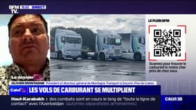 "Mon conducteur a été volé de 250 litres de gazole": Olivier Montagne, directeur d'une société de transport, redoute que les vols de carburant se multiplient en raison de la hausse des prix de l'essence