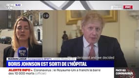 Boris Johnson est sorti de l'hôpital