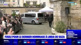 Eure: foule pour le dernier hommage à Linda de Suza