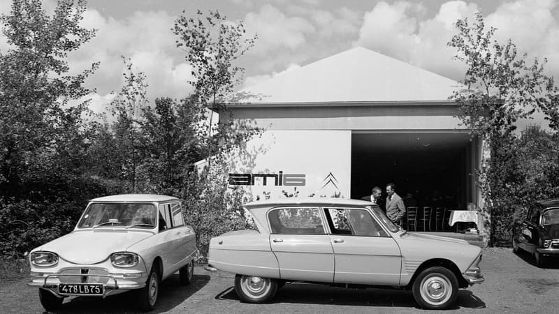 La Citroën Ami 6 lancée en 1961