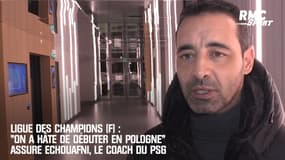 Ligue des champions (F) : "On a hâte de débuter en Pologne" assure Echouafni, le coach du PSG