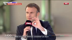 Emmanuel Macron redit que la France doit viser le "top 5" au classement des médailles aux JO et le "top 8" aux Jeux paralympiques