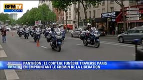 L'hommage aux quatre résistants qui entrent au Panthéon a commencé