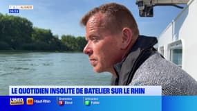 C beau chez nous: le quotidien insolite de batelier sur le Rhin 