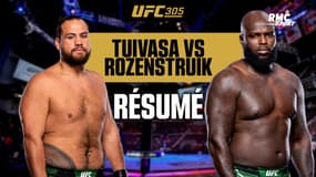 Résumé UFC 305 : Rozenstruik surclasse Tuivasa dans un combat dans la catégorie de Ciryl Gane