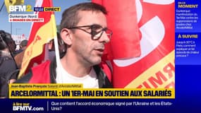 1er-Mai à Dunkerque: les salariés d'ArcelorMittal présents en nombre dans le cortège