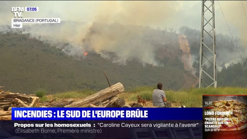 Grèce, Espagne, Portugal: le Sud de l'Europe brûle