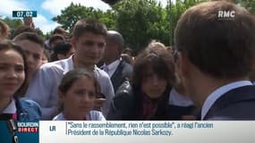 Emmanuel Macron publie sur Twitter sa leçon de morale à un ado 