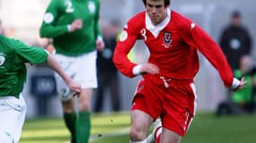 Gareth Bale à 17 ans, avec le pays de Galles