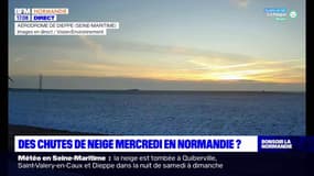 Météo: des chutes de neige mercredi en Normandie?