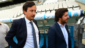 Pablo Longoria et Javier Ribalta, le 7 août 2023.