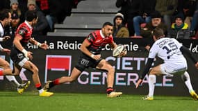 Lebel lors de Toulouse-Montpellier, 29 janvier 2023