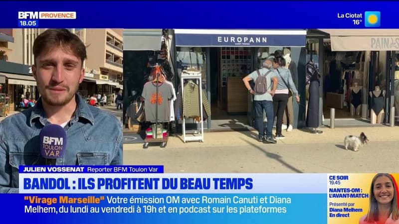 Bandol: ils profitent du beau temps