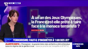 À un an des JO, la France est-elle prête à faire face à la menace terroriste? BFMTV répond à vos questions