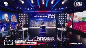 Face à BFM Présidentielle 2022 – Jean-Luc Mélenchon 25/11