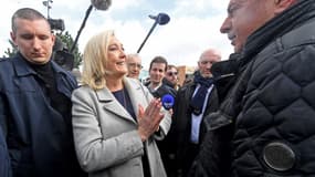 Marine Le Pen à Dunkerque le 12 mars 2022