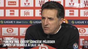 Lorient : "On n’a pas existé" concède Pélissier après la débâcle à Lille (4-0)