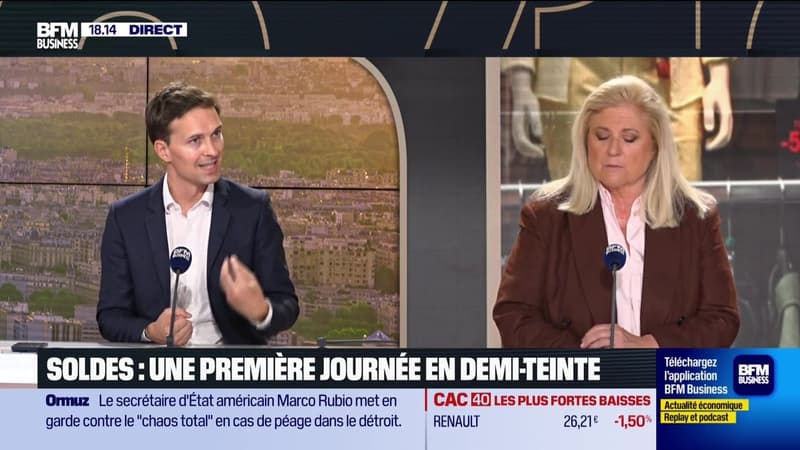 Yohann Petiot (Alliance du Commerce) : Soldes, une première journée en demi-teinte - 25/06