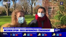 "On fait des cauchemars": deux infirmières témoignent après l'incendie survenu samedi à l'EPSM d'Armentières