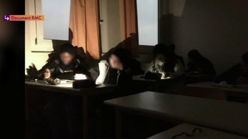 "J'ai honte pour les élèves": les images hallucinantes d'un lycée sans chauffage ni électricité