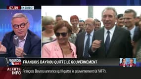 Brunet & Neumann : François Bayrou quitte le gouvernement – 21/06