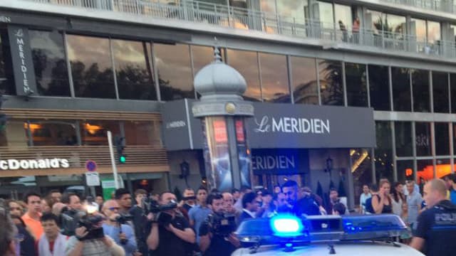 La police a interpellé un homme armé d'une machette dans l'après-midi à Nice.