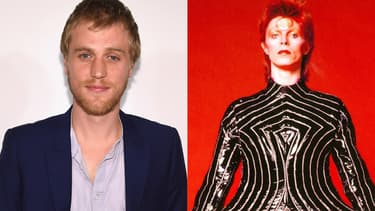 L'acteur Johnny Flynn / David Bowie en 1973