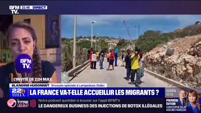 Lampedusa: Une partie des migrants vont être transférés en direction de la Sicile avant de gagner d'autres structures d'accueil sur le continent