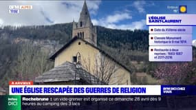 Hautes-Alpes: l'église d'Arvieux, une rescapée des guerres de religion