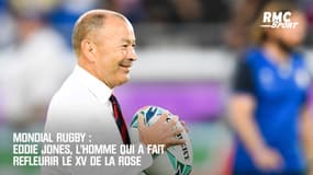 Mondial rugby : Eddie Jones, l’homme qui a fait refleurir le XV de la Rose